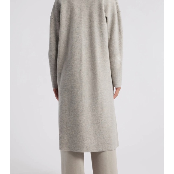 NEW EILEEN FISHER 
WOOL Coat 🧥  Gorgeous color 
APROX PIT - PIT 27”
LENGTH 45” - Picture 6 of 16